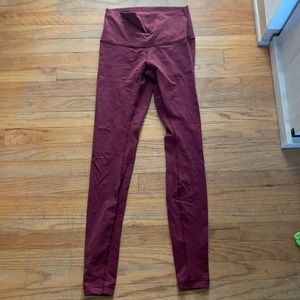 Lululemon high rise wonder under full legging